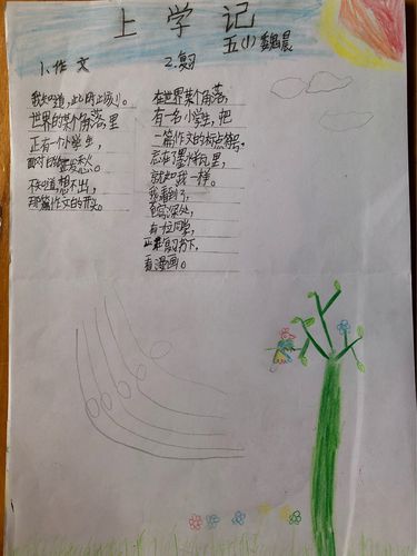 诗歌·绘画·儿童——五一班诗配画创作