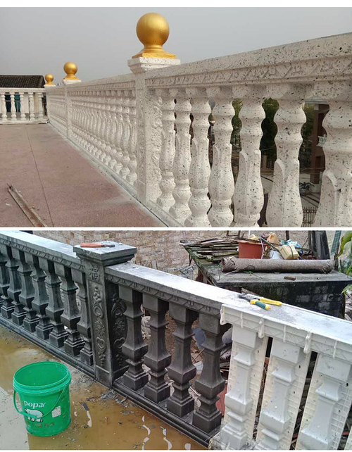 新款欧式别墅罗马柱模具围栏阳台护栏花瓶栏杆围墙栏杆模具兰花现浇