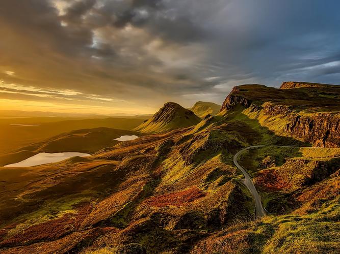 欣赏苏格兰优美风光景色,风景-回车桌面