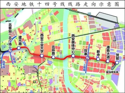 西安和咸阳有了绿巨人动车预计7月开通地铁14号线预计下月开启试运营
