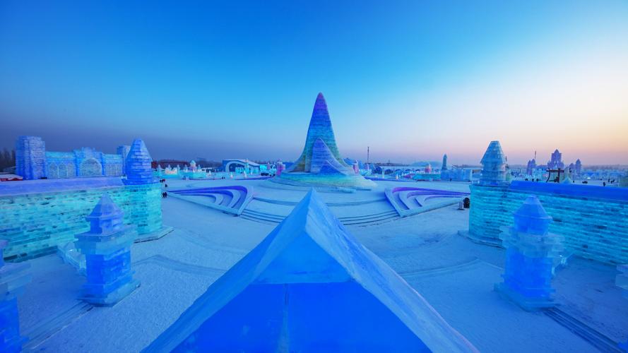 第二十一届哈尔滨冰雪大世界摄影纪实