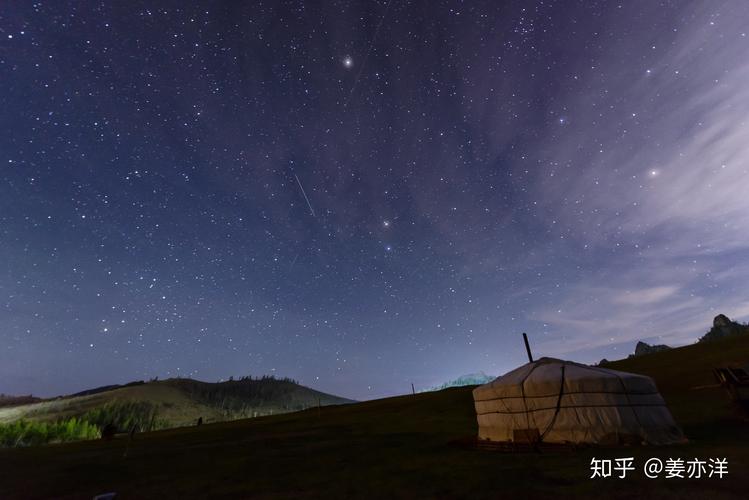 去内蒙古晚上能在草原上看星空吗