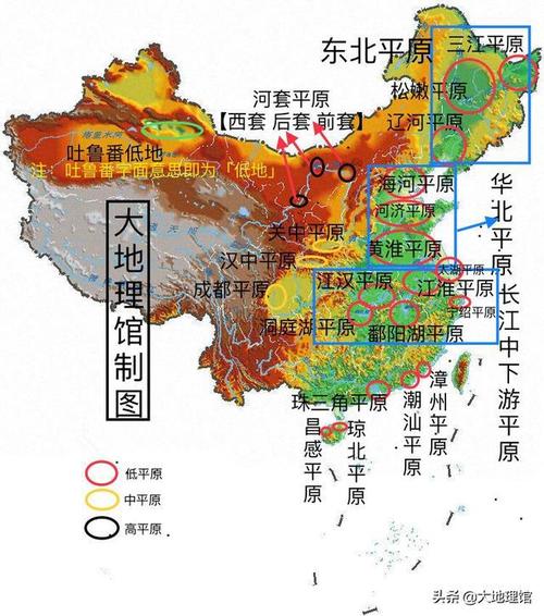 中国地形图大全这些地图让你认识中国