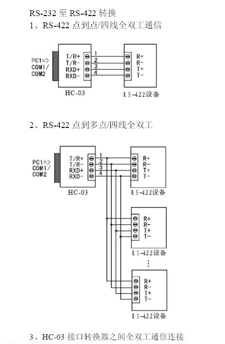 rs232-rs485/422无源接口转换器db9针/门禁考勤系统接口转换器