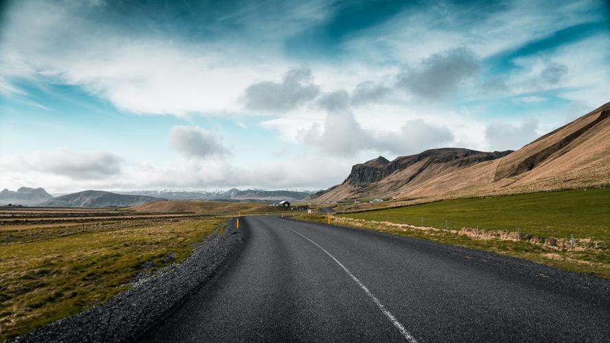 冰岛公路风光4k图片,4k高清风景图片,娟娟壁纸