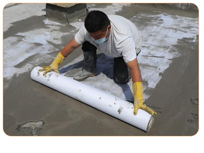 防水涂料屋顶 缝织聚酯布防水涂料专用聚酯纤维无纺布聚氨酯屋顶彩钢