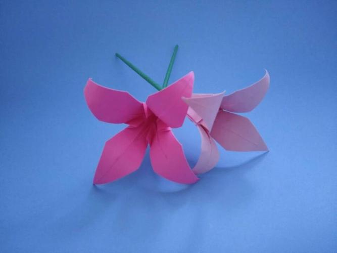 纸花怎么做教你用纸折漂亮的花朵