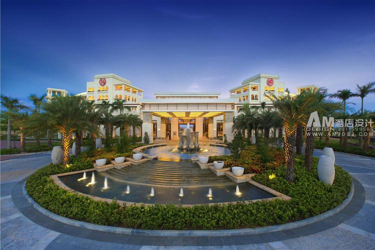 入口喷泉-三亚海棠湾喜来登度假酒店设计第9张图片