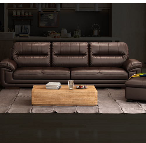dfsf02 2021新款真皮沙发北欧客厅组合角小家庭简约现代真皮沙发