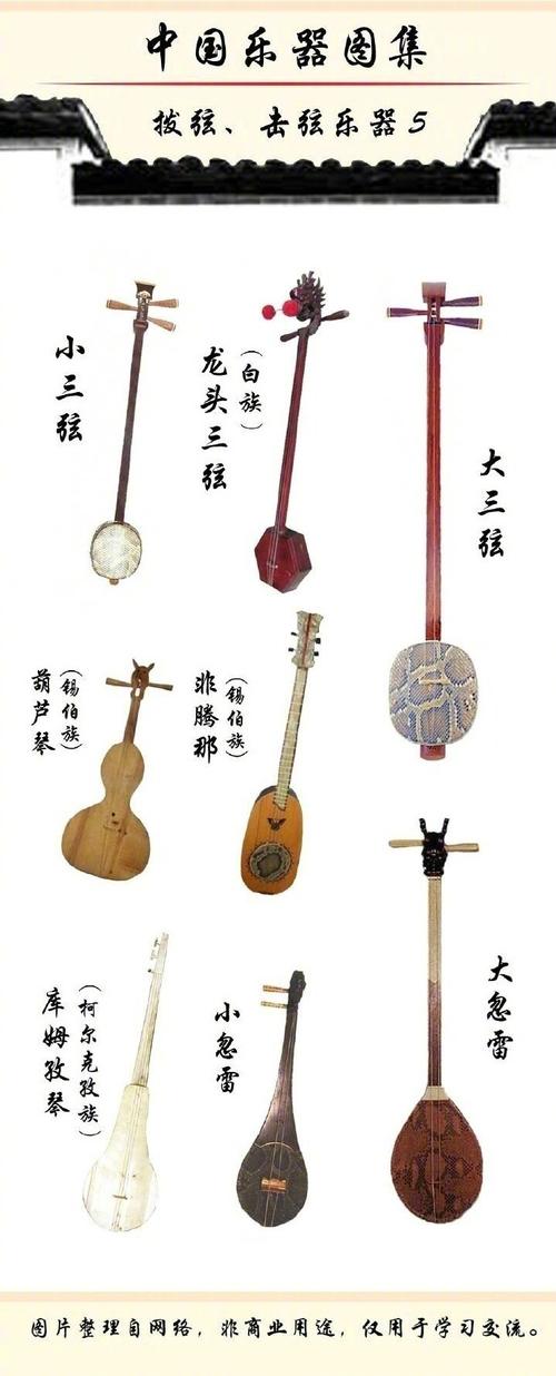 中国乐器图片和名称供认识(转之网络)
