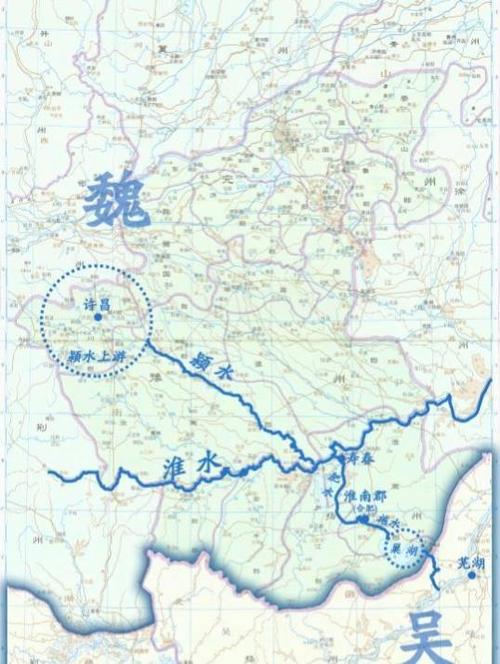 巢湖,是中国第五大淡水湖,处于长江和淮河之间,分属两大水系的东淝河