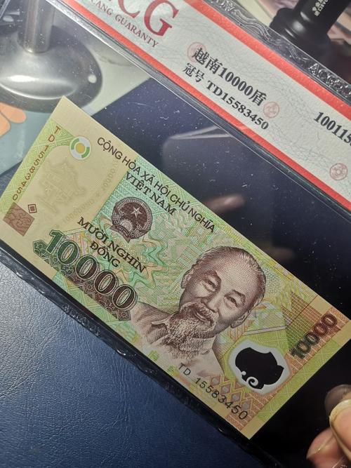 单张越南10000盾1万塑料单张钞外国钱币纸币爱