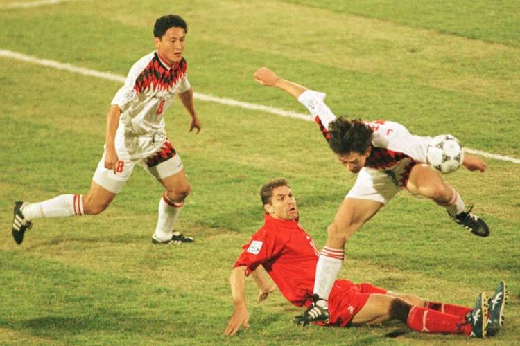 1996年亚洲杯国足30叙利亚马明宇惊天世界波