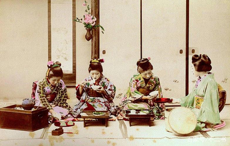 日本上色老照片:看看明治时代的日本小姐姐多么地优雅