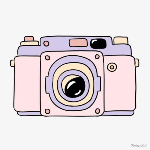 卡通相机数码相机矢量图矢量相机数码照相机手绘相机实物照相机普通
