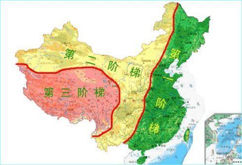 地理视野用地图看中国的地理优势和劣势一目了然