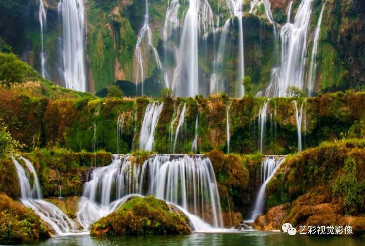 风景摄影中国最美的瀑布之一九龙瀑布