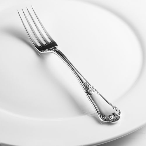 意大利进口西餐叉子-zaramella argenti银餐具floreale系列西餐叉