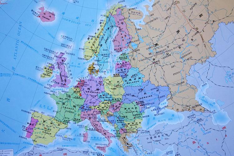 欧洲地图全图高清版