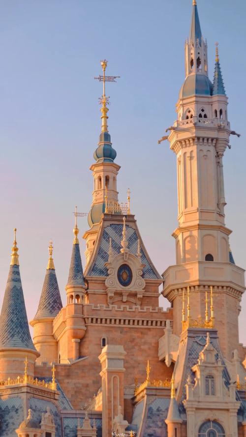 迪士尼城堡壁纸背景