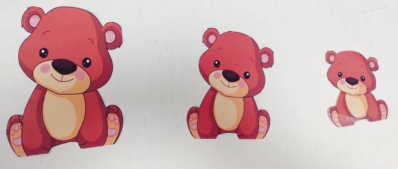 小三班数学活动——《三只小熊》