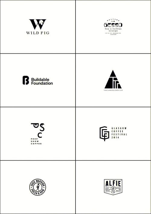 一组国外的logo设计案例欣赏标志设计合集