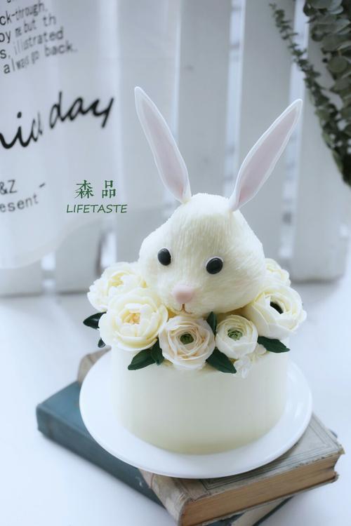 韩式裱花 蛋糕 兔子蛋糕 立体蛋糕