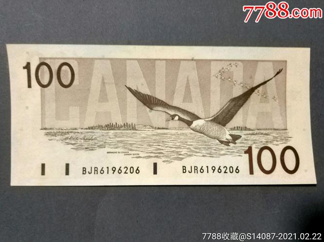 外币～1988年加拿大100元