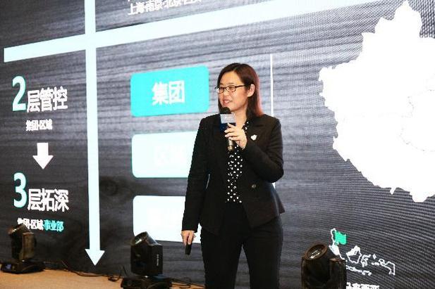 独立演讲环节中,雅居乐地产集团人力行政中心总经理 张咏女士以"agile