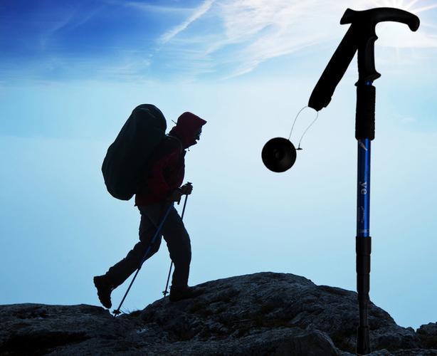 outdoor hiking pole ultra-light shock absorption aluminum alloy
