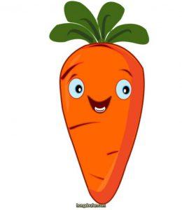叉着腰的胡萝卜简笔画大全植物简笔画一颗卡通胡萝卜宝宝要如何画?