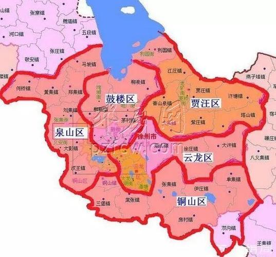 徐州市区域划分详细