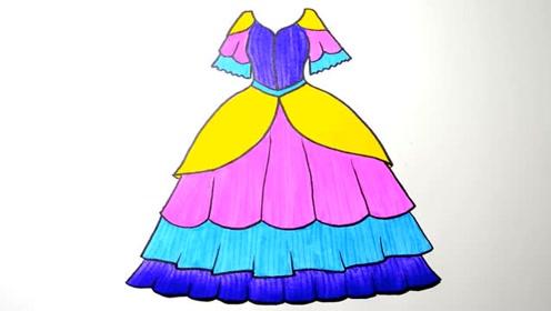 动漫女生画法衣服裙子简笔画裙子的画法图片
