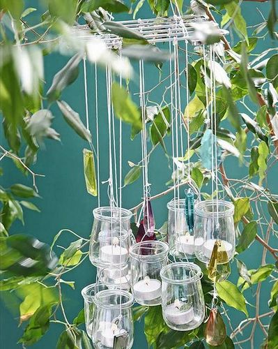 用废弃的玻璃瓶自制风铃吊饰-创意生活,手工制作╭★肉丁网