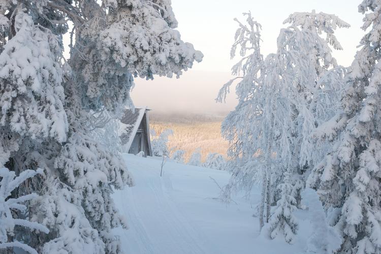 唯美冬季雪景风景图片第10张