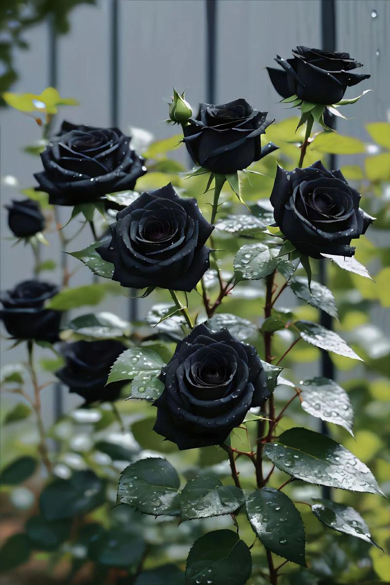 厄瓜多尔黑玫瑰,花语"温柔真心 独一无二,你是恶魔.且为我所 - 抖音