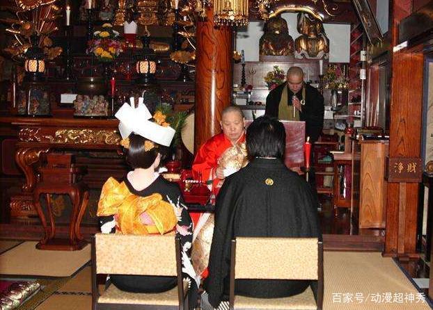 日本佛前式婚礼