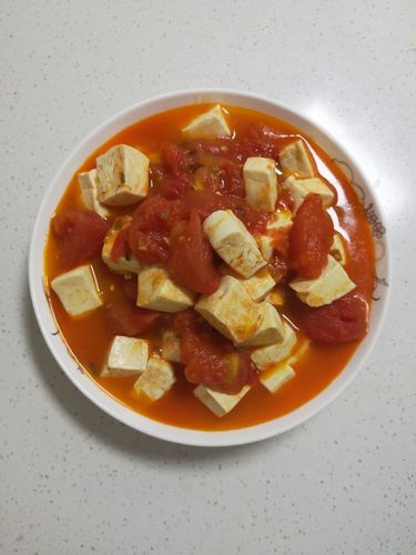 家常素菜:番茄炖豆腐的做法