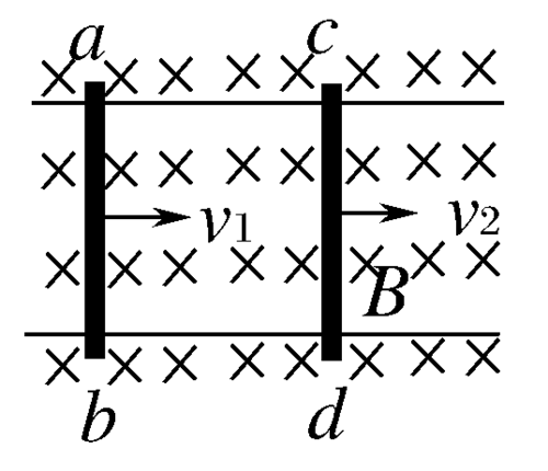 v 1=v   (二)感应电流的方向判断 1,楞次定律:感应电流具有这样的方向