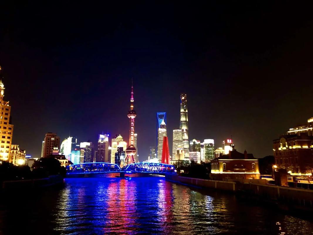 唯美城市夜景.#创作灵感 #上海  #城市的夜晚  - 抖音