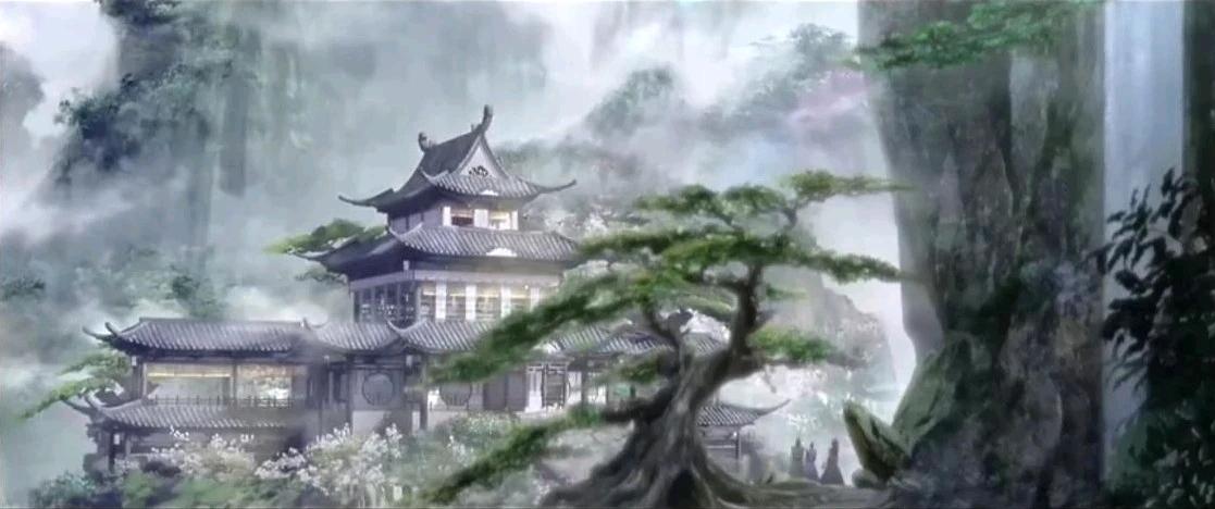 比如云梦江氏的莲花坞,以颇有江南水乡莲花盈池的场景为主.