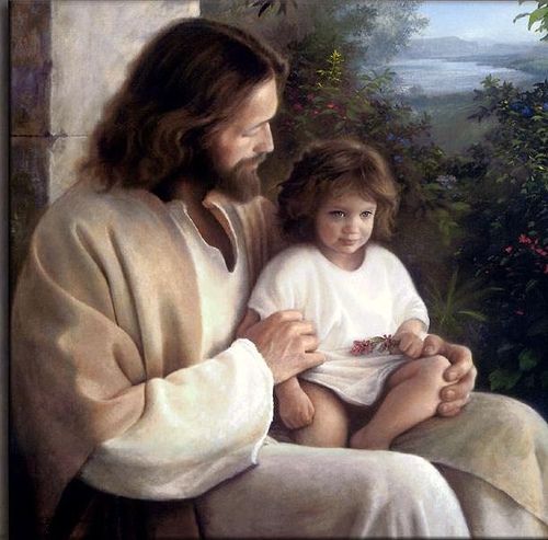 耶稣与小孩