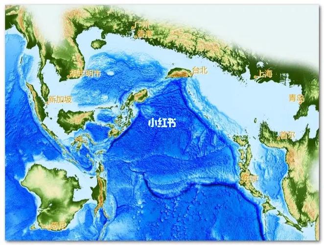 全球四大海洋地图