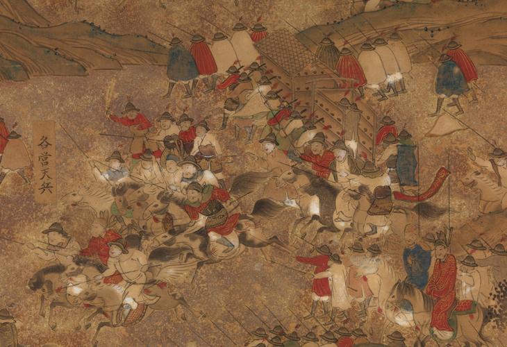 中国古代有哪些描绘战争的绘画作品