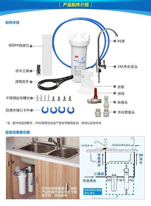 3m净水器brew110-ms咖啡机热饮机专用净水机去水垢