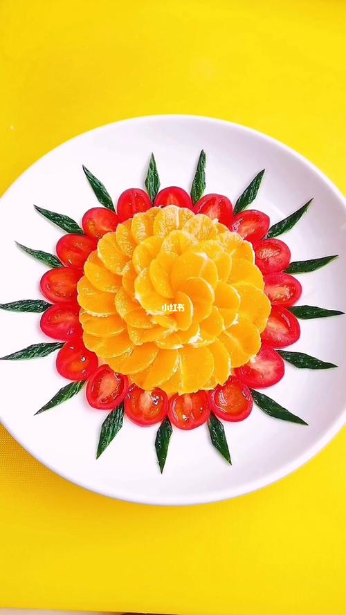 水果艺术摆盘#果盘制作  #简单易学        喜欢的小薯们点赞收藏
