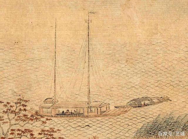 国画技法21:山水画中舟船的画法