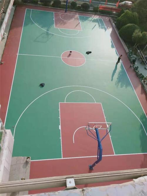 epdm篮球场地面安装南昌篮球场地面安装辉跃体育器材定制
