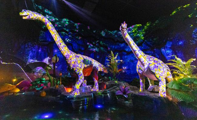 自贡方特恐龙王国开启超前体验高科技呈现恐龙文化