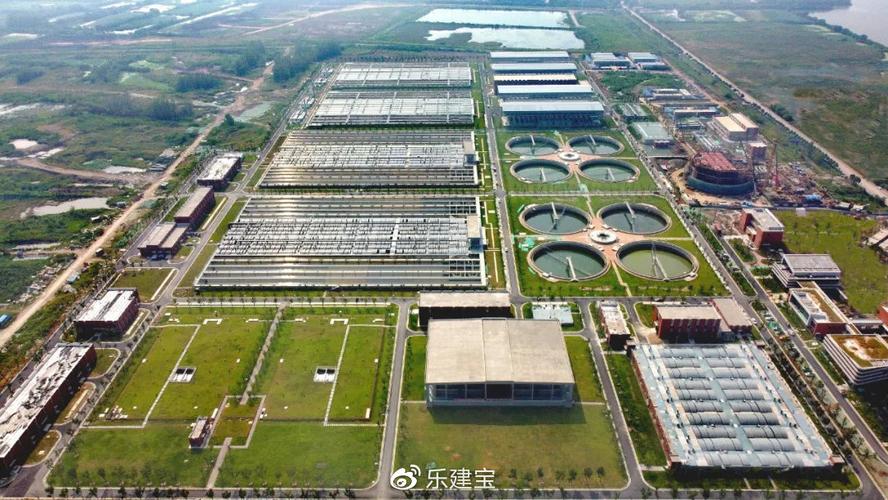 承建的武汉市北湖污水厂是当时国内一次性建成规模最大的污水处理厂